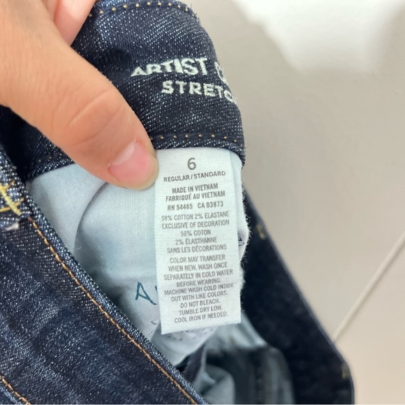 American Eagle Women's Artist Crop Jeans Size 6R - Picture 11 of 11